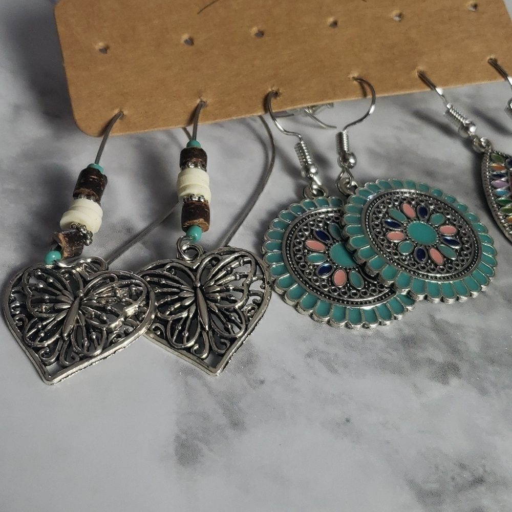 Dangle Earrings Set‎ - Picture 2 of 5